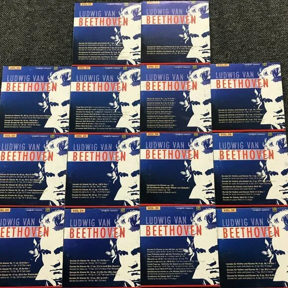 Ludwig Van Beethoven Complete Works 46 CD Collection Box Set